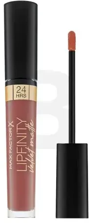 Max Factor Lipfinity Velvet Matte Lūpų dažai, 3,5 ml, spalva - 045 Posh Pink