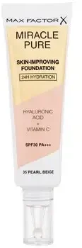 Max Factor Miracle Pure Skin-Improving Foundation Makeup moterims, 30 ml