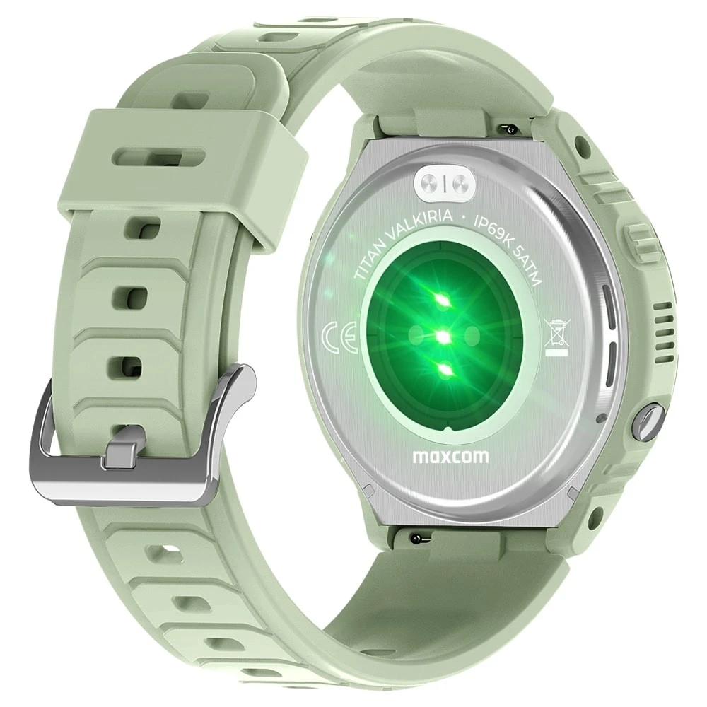 Išmanusis laikrodis Maxcom FW100 Titan Valkiria Žalias (MAXCOMFW100MINT)