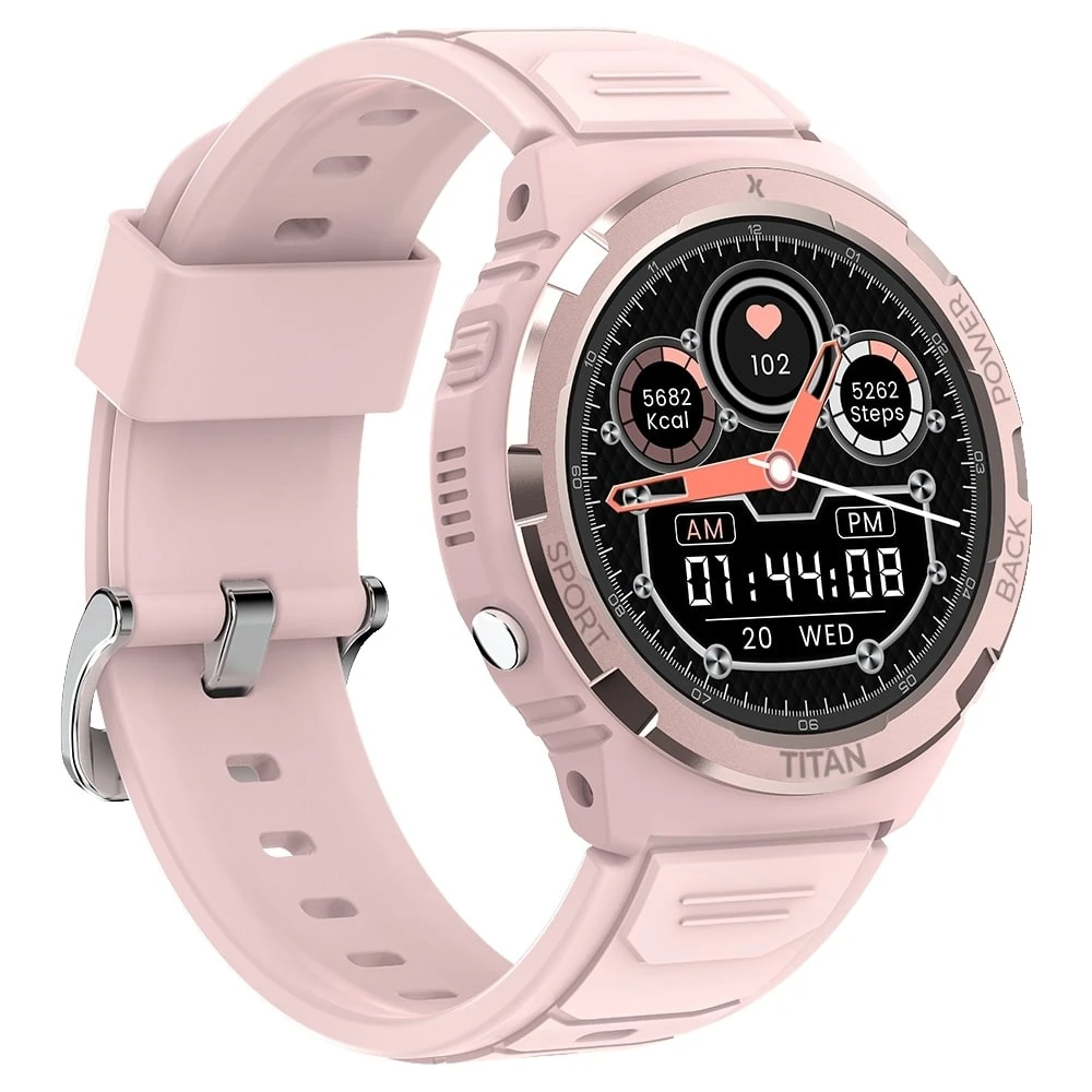Išmanusis laikrodis Maxcom FW100 Titan Valkiria Rožinė (MAXCOMFW100PINK)