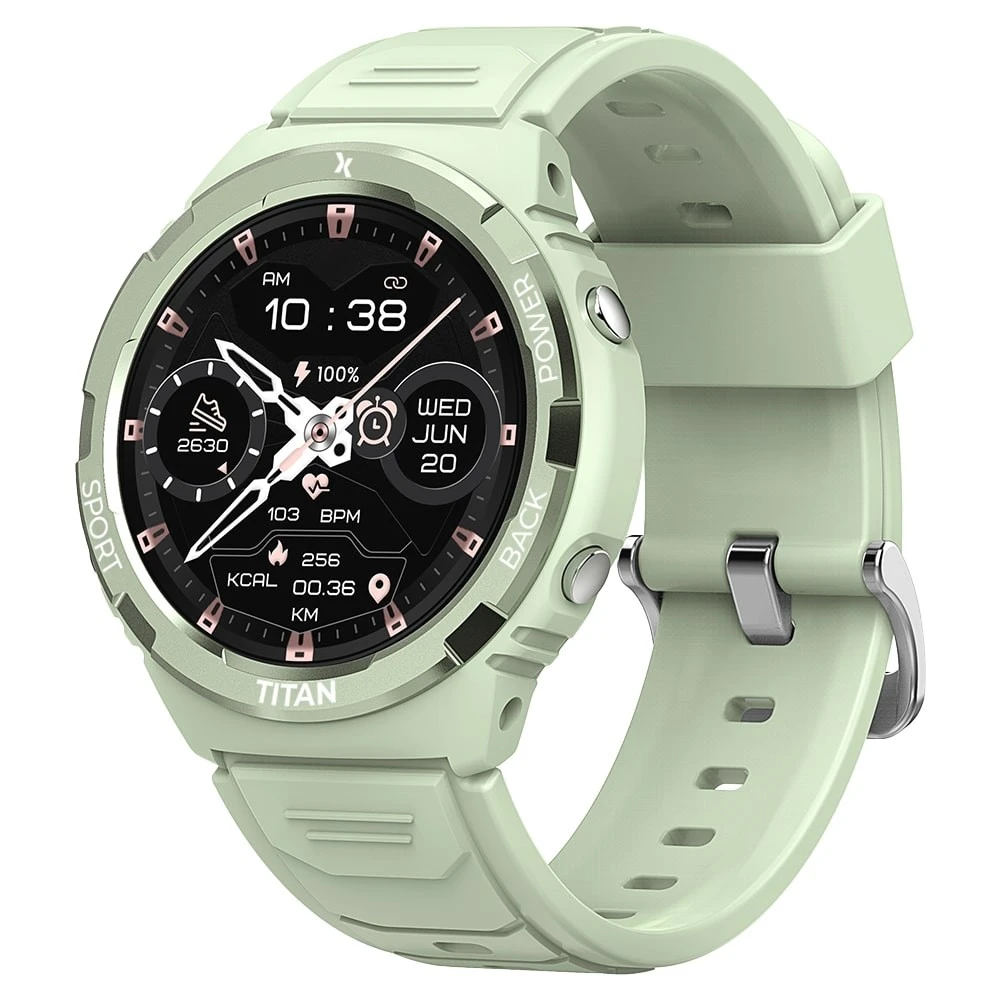 Išmanusis laikrodis Maxcom FW100 Titan Valkiria Žalias (MAXCOMFW100MINT)