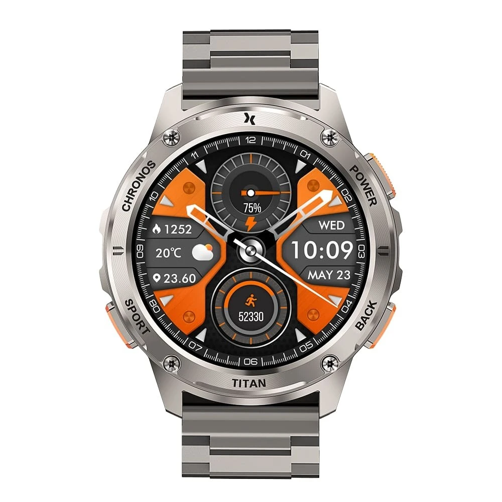 Išmanusis laikrodis Maxcom FW110 Kronos Sidabrinė (MAXCOMFW110SILVER)