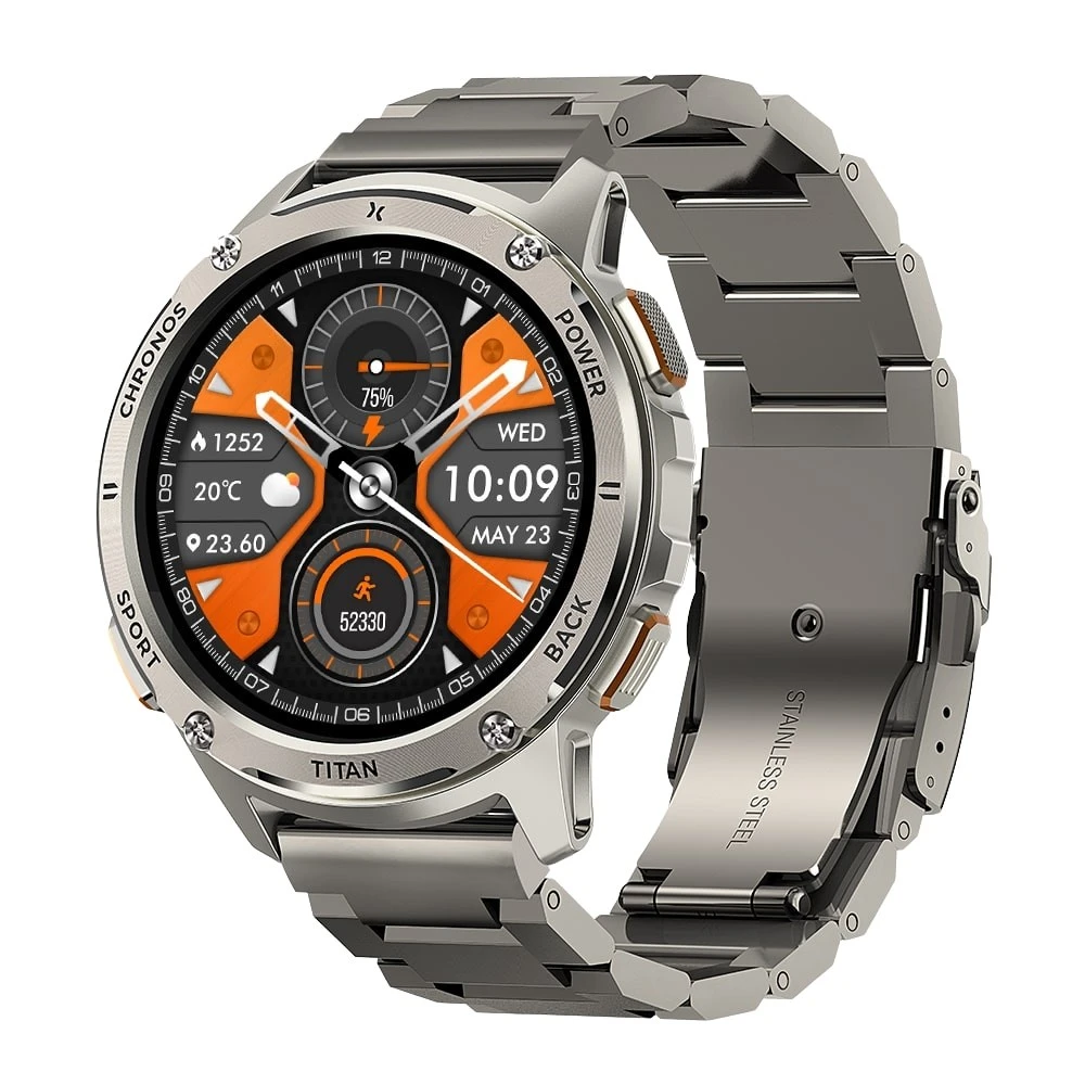 Išmanusis laikrodis Maxcom FW110 Kronos Sidabrinė (MAXCOMFW110SILVER)