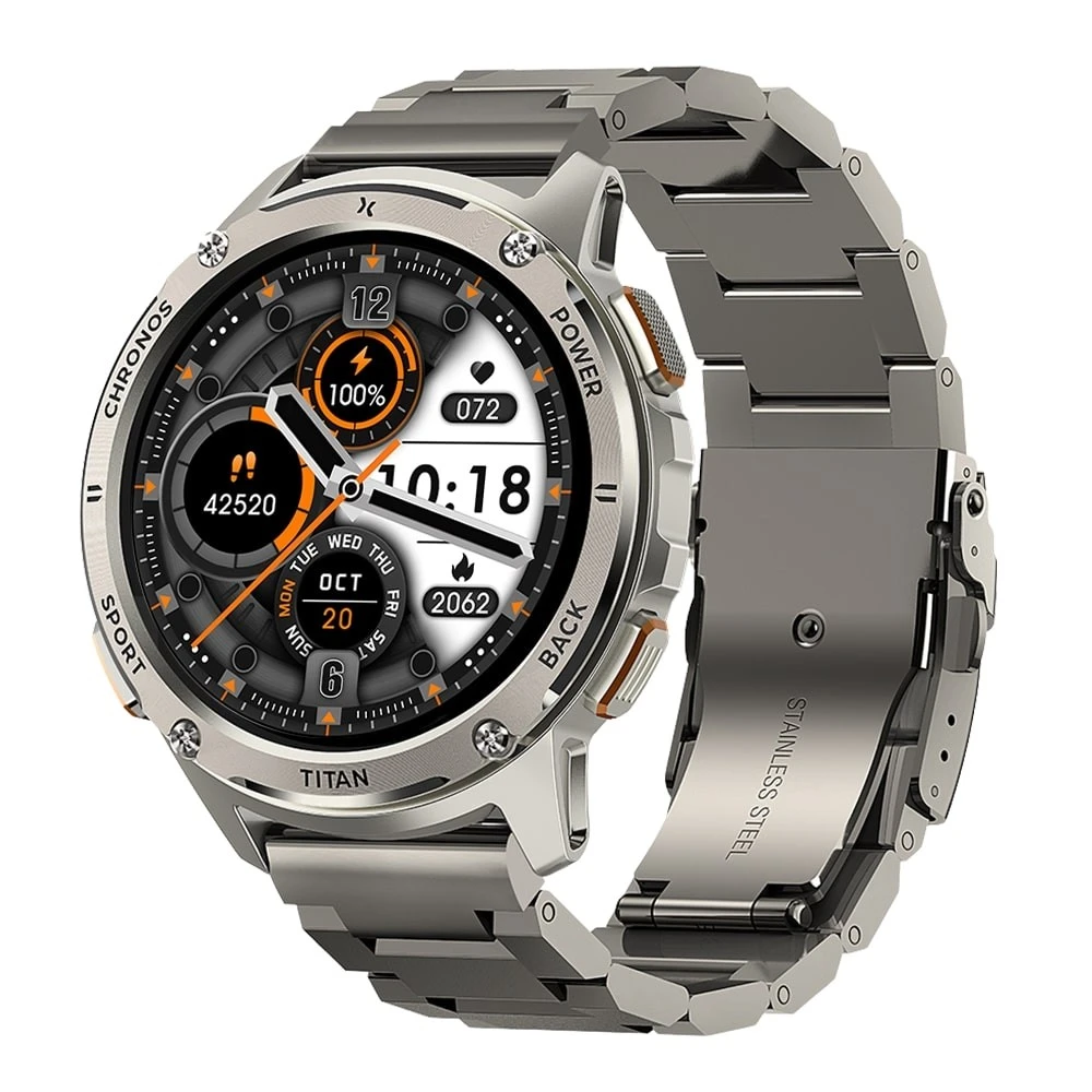 Išmanusis laikrodis Maxcom FW110 Kronos Sidabrinė (MAXCOMFW110SILVER)