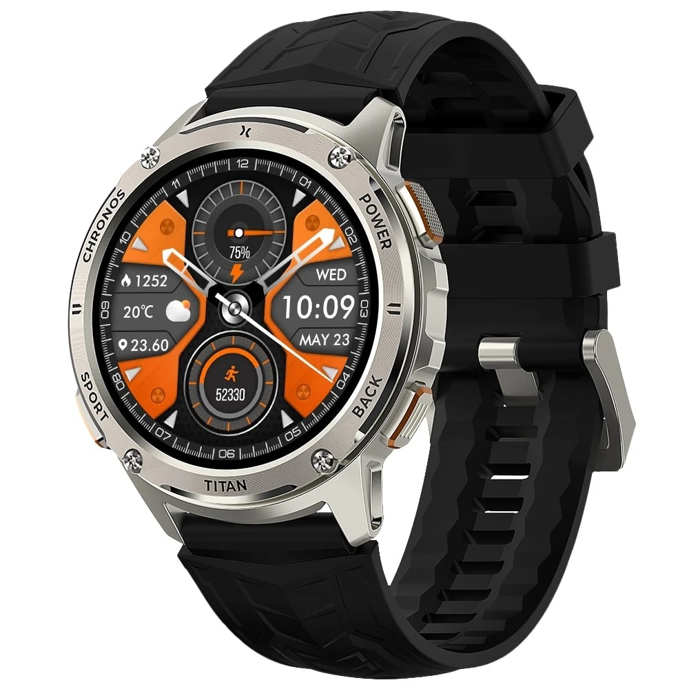 Išmanusis laikrodis Maxcom FW110 Kronos Sidabrinė (MAXCOMFW110SILVER)