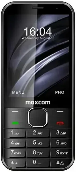 Mobilusis telefonas Maxcom MM334 4G juodos spalvos