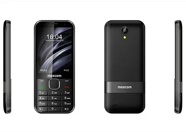 Mobilusis telefonas Maxcom MM334 4G juodos spalvos