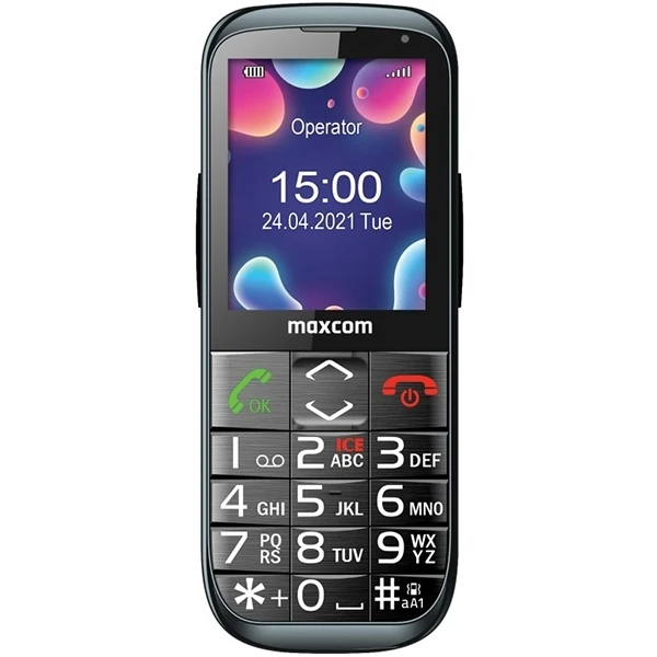 Senjorų telefonas Maxcom MM724 | Be lietuvių k.