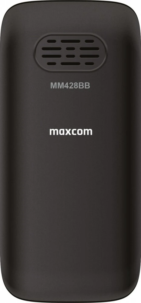 Mobilusis telefonas GSM MAXCOM MM 428 L juodos spalvos-raudonos spalvos