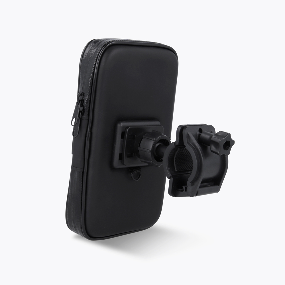 Universalus telefono laikiklis Maxlife MXBH-01 XL dviračiui, atsparus vandeniui,16,8 x 9,2 x 2,5cm dydis