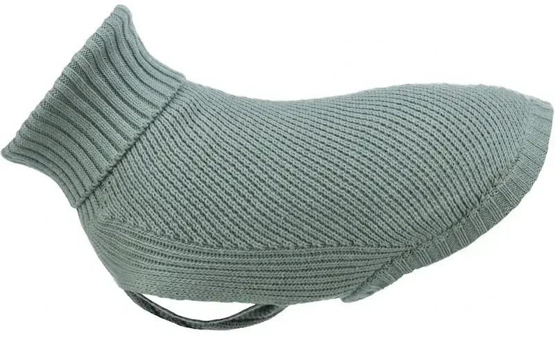 Pelė Trixie CityStyle Berlin megztinis, M: 45 cm, šalavijų spalvos