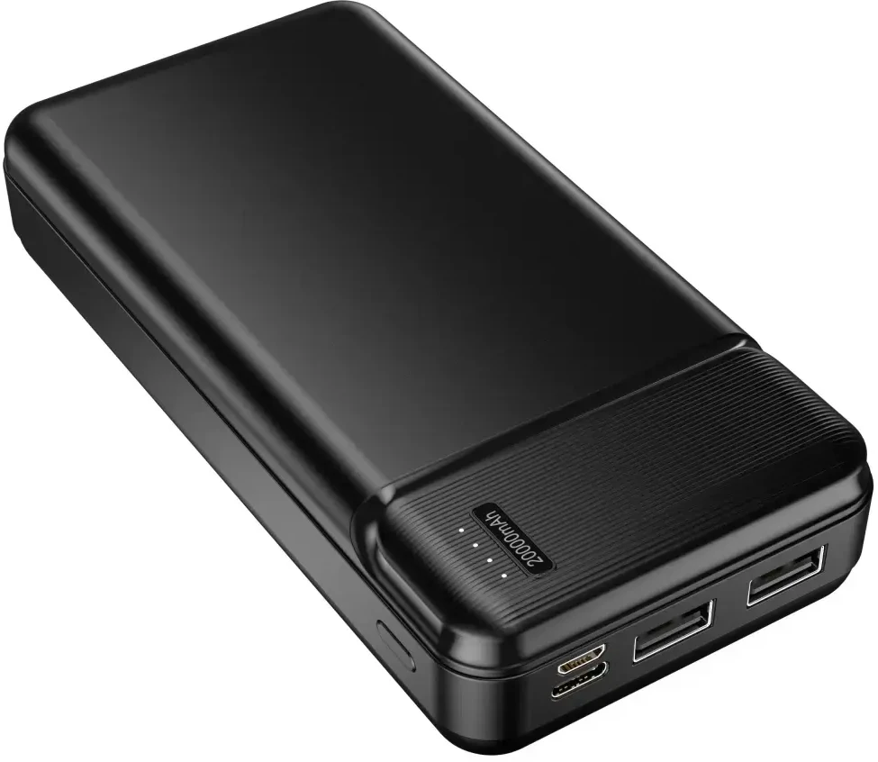 Nešiojamas įkroviklis Maxlife MXPB-01 20000mAh, juodas
