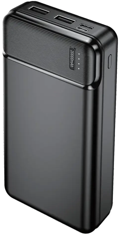 Nešiojamas įkroviklis Maxlife MXPB-01 20000mAh, juodas