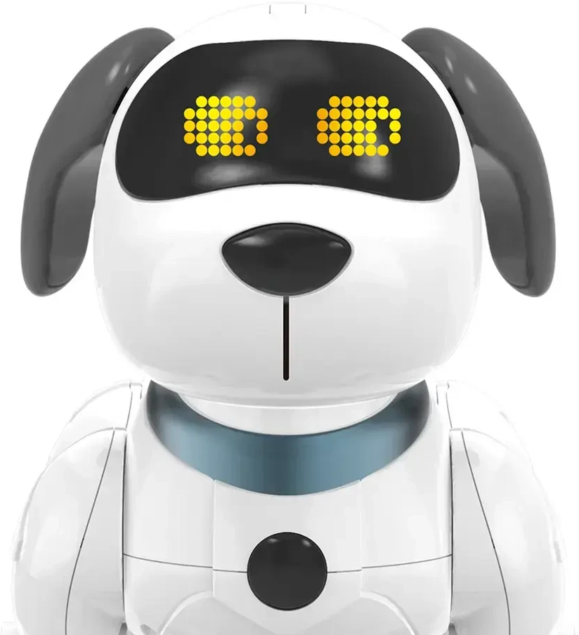 Maxlife nuotoliniu būdu valdomas šuo-robotas MXRD-100 baltos spalvos