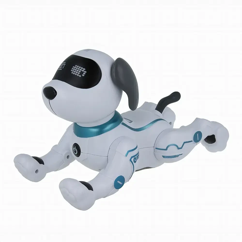 Maxlife nuotoliniu būdu valdomas šuo-robotas MXRD-100 baltos spalvos