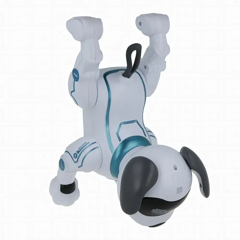 Maxlife nuotoliniu būdu valdomas šuo-robotas MXRD-100 baltos spalvos