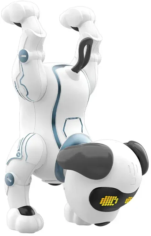 Maxlife nuotoliniu būdu valdomas šuo-robotas MXRD-100 baltos spalvos