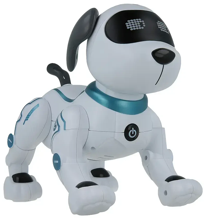 Maxlife nuotoliniu būdu valdomas šuo-robotas MXRD-100 baltos spalvos