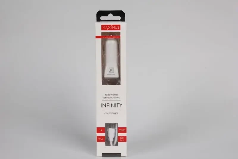 Automobilinis įkroviklis Maxximus Infinity 2.1A Micro USB, 2xUSB