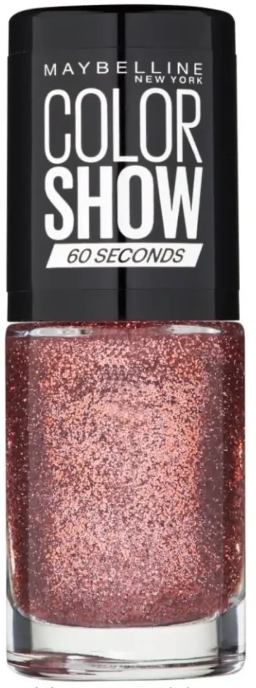 Maybelline, Color Show 60 Seconds, Nagų lakas, Nr. 331, Rožinė Party Dress, 7 ml