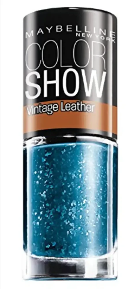 Maybelline, Color Show Vintage Leather, Nagų lakas, Nr. 207, Turquoise Temptation, 7 ml