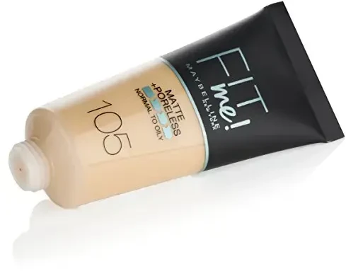 Makiažo pagrindas Maybelline Fit Me Matte+Poreless (105 Natural Ivory) 30ml