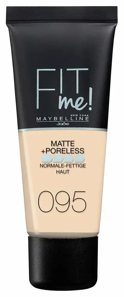 Maybelline Fit Me Matte & Poreless 095 Fair Porcelain Vamzdelis Skystis 30 ml
