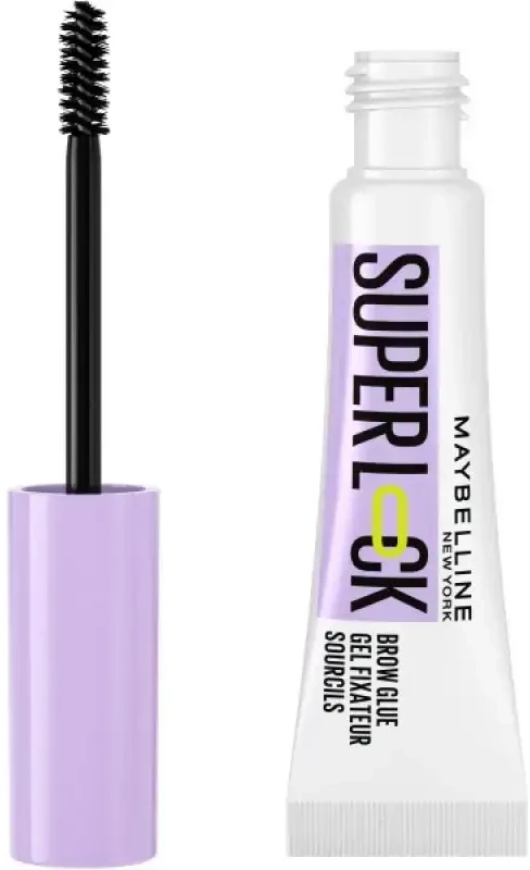 Maybelline Super Lock Brow Glue antakių gelis ir antakių pomada