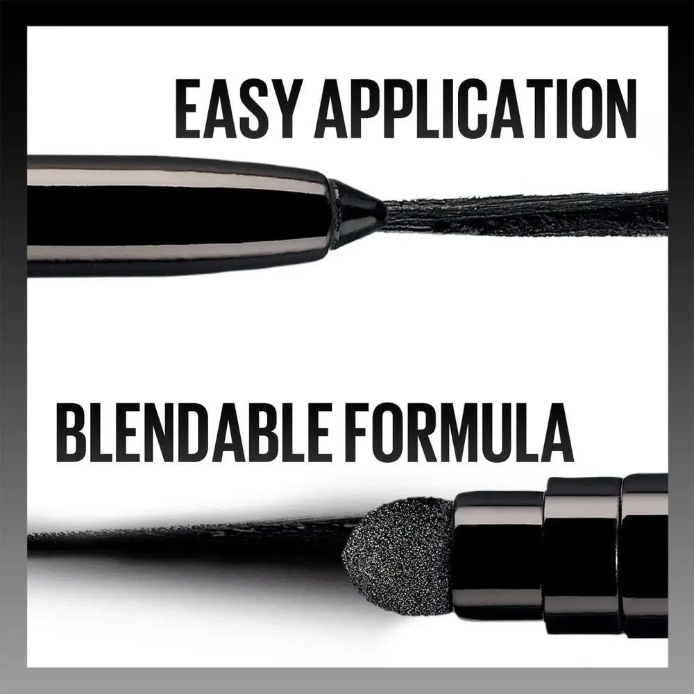 L'Oreal TAT LINER SMOKEY GEL PENCIL Juodas