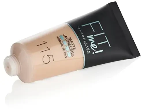 Makiažo pagrindas Maybelline Fit Me Matte+Poreless (115 Ivory) 30ml