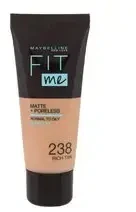 Makiažo pagrindas Maybelline Fit Me Matte+Poreless (220 Natural Beige) 30ml