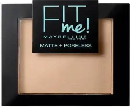 Maybelline Fit Me matinė pudra 130 Buff rusvai gelsvas