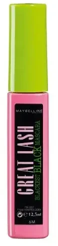 Maybelline Great Lash Blackest Juodas blakstienų tušas 12,5 ml