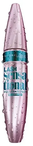 Maybelline Lash Sensational vandeniui atsparus blakstienų tušas su elastomeriniu dvipusiu lenktu šepetėliu 9,5ml