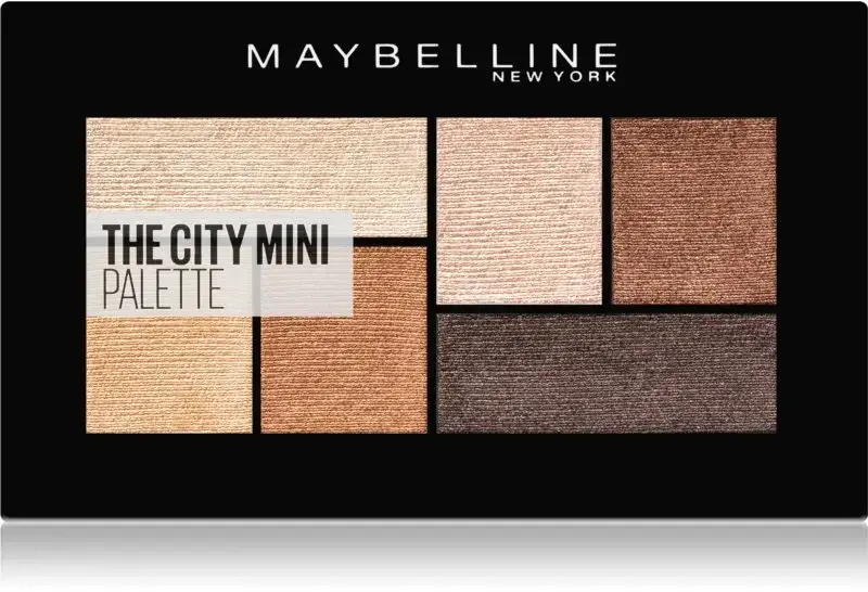 Maybelline The City Mini Akių šešėliai moterims, 6 g