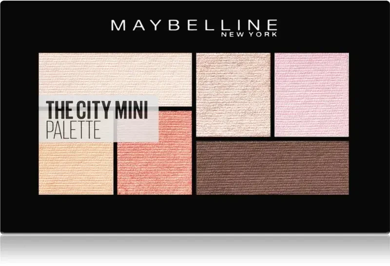Maybelline The City Mini Akių šešėliai moterims, 6 g