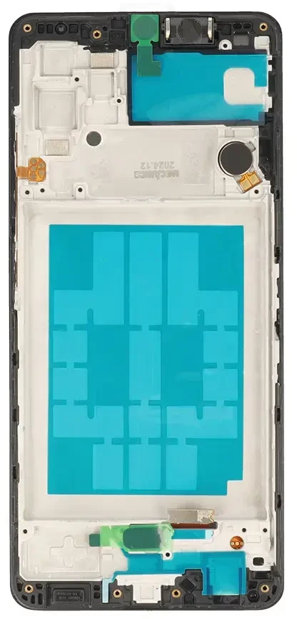 Mecanico LCD Ekranas T2O skirtas Samsung Galaxy A32 4G juodas with frame