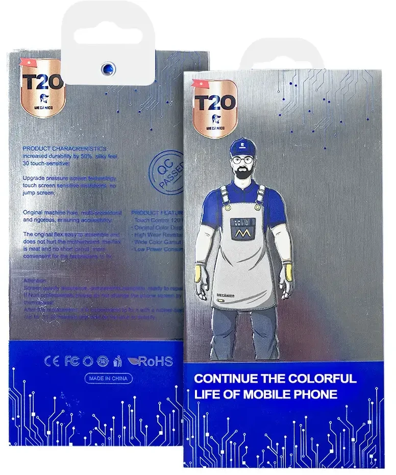 Mecanico LCD ekranas T2O, skirtas Samsung Galaxy A73 5G, juodas su rėmeliu