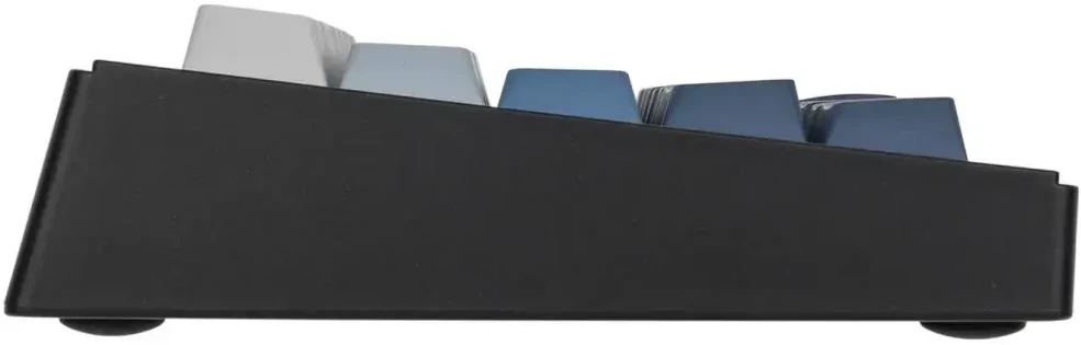 Klaviatūra mechaninė Epomaker Split 65 Switch juoda-flamingi/juodas-flamingo