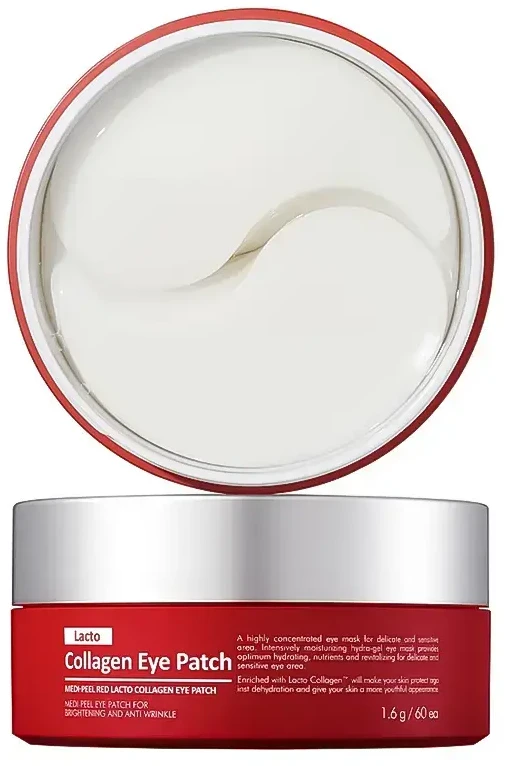 Medi Peel Paakių kaukės Medipeel Raudona Lacto Collagen Eye Patch 60 vnt.