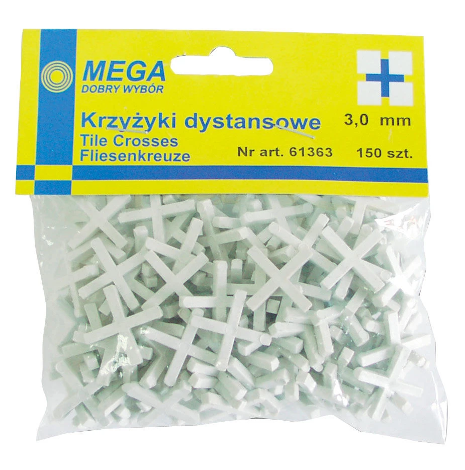 Krzyżyki Kryžiai plytelėms 2,5 mm 200gb