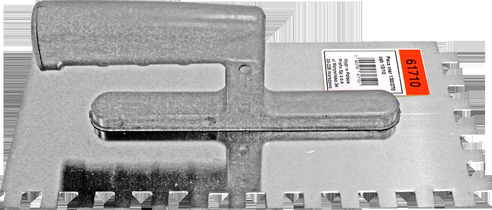 Mega Plytelių plokštė 6x6 27x13cm su nerūdijančio plieno plokšte