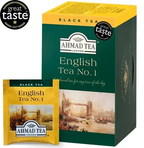 Ahmad Tea English No.1 arbata su pakuote