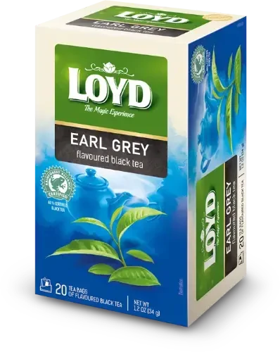 LOYD Earl Grey juodosios arbatos pakuotė