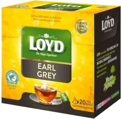 LOYD Earl Grey arbatos pakuotė