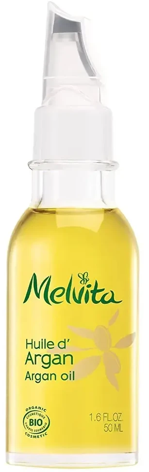 Melvita, arganų, ekologiškas, maitinantis – atgaivinantis, aliejus, kūnui, veidui – plaukams, 50 ml *Testuojamasis rinkinys