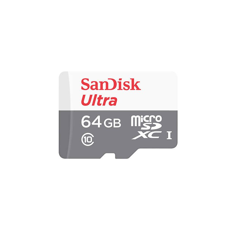 SANDISK 64GB Micro SD atminties kortelė, U1