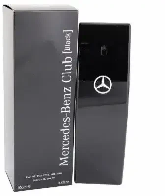 Mercedes Benz Club Juodas EDT tualetinis vanduo, 100 ml