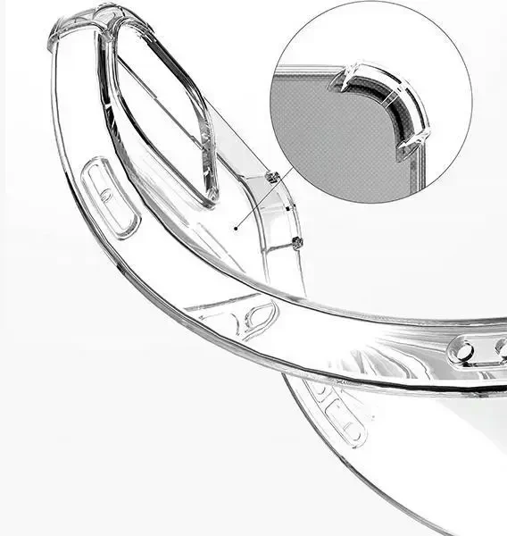 Dėklas Mercury Bulletproof Samsung A21s A217 skaidrus