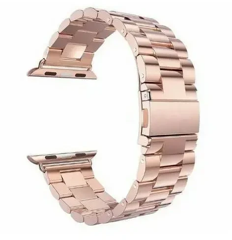 Mercury dirželis Metal Apple Watch 38/40/41 mm rožinės auksinės spalva